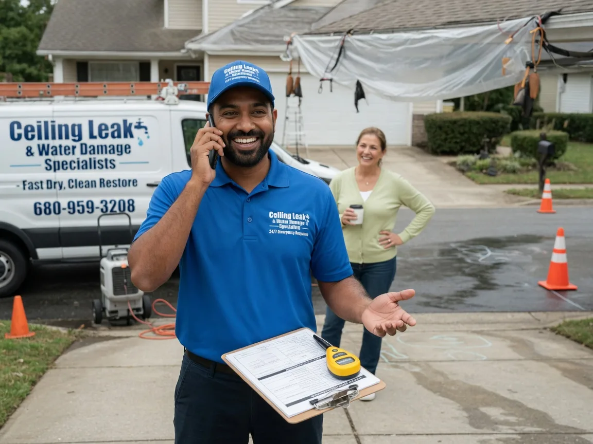 Ceiling Leak Cleanup Oakville, WA FAQs
